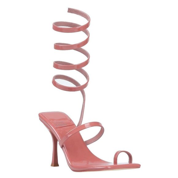 Jeffrey Campbell LUZIA DUSTY Women's Heeled Strappy Sandal Blush Size: 3… - Picture 2 of 4